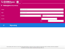 Tablet Screenshot of eximtours.pl